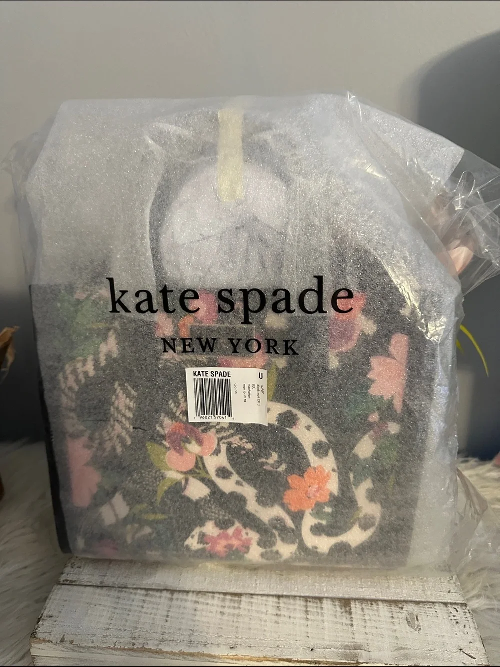 Nwt Kate spade small manhattan embellished snake bag